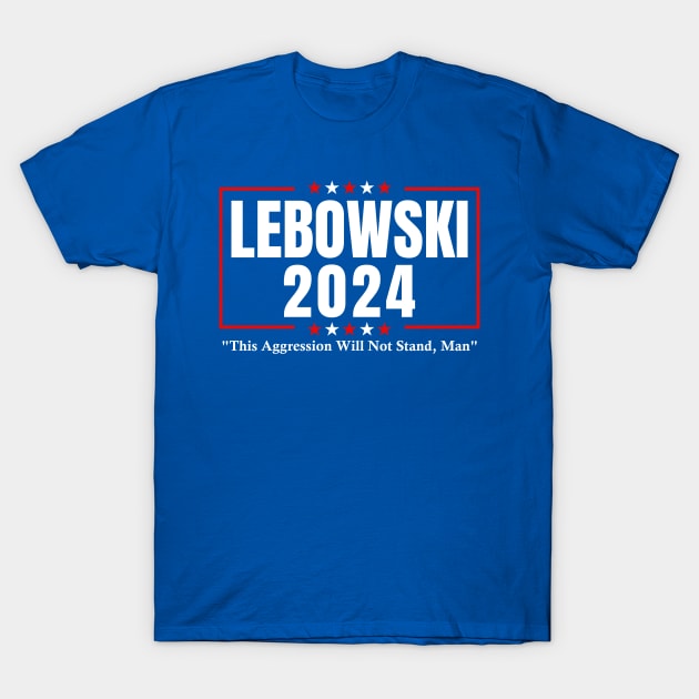 Lebowski 2024 T-Shirt by AnKa Art